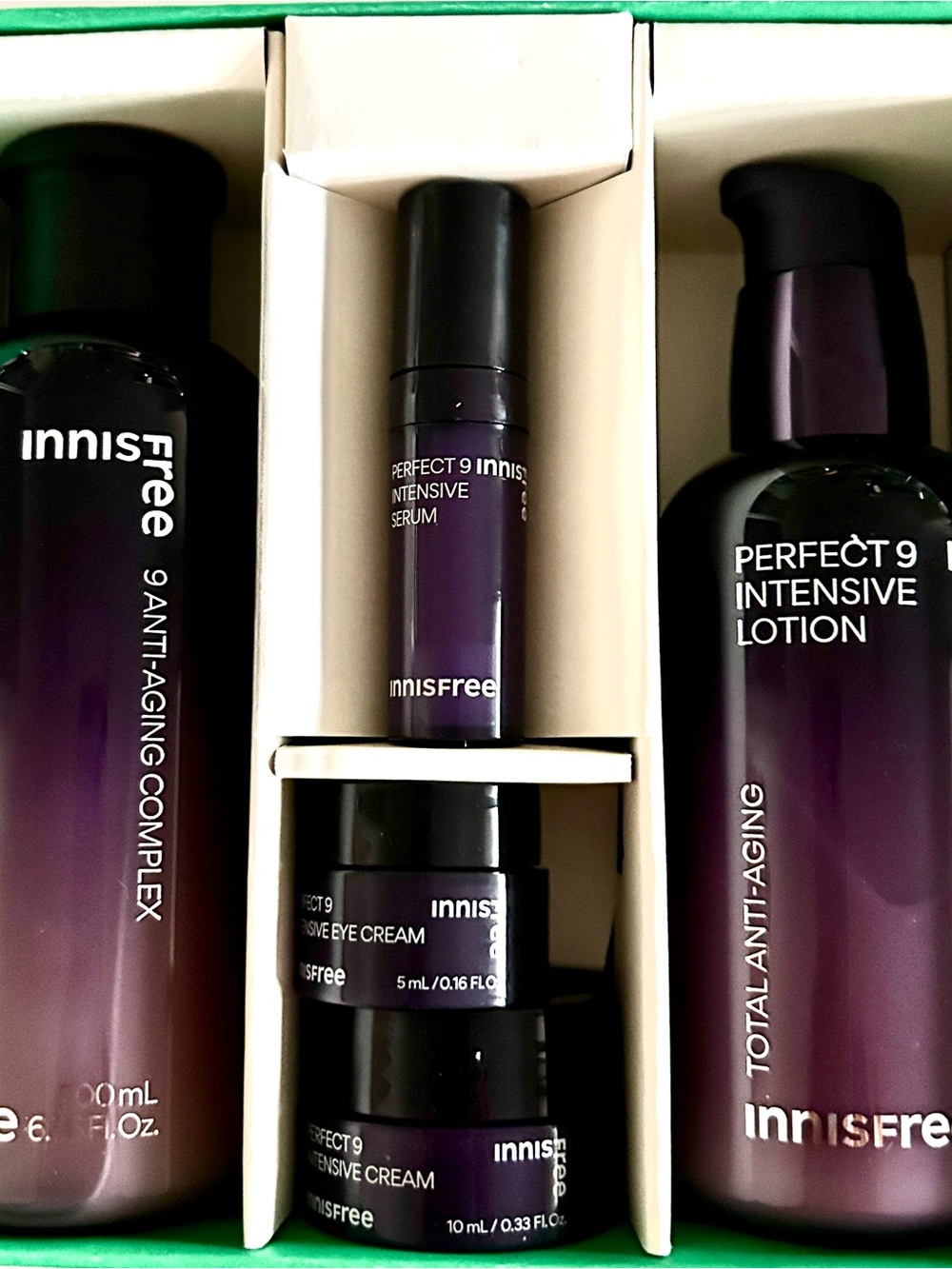 innisfree Perfect 9 Intensive Serum & Lotion Set - Purple